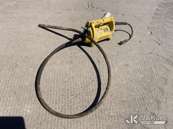 (Dixon, CA) Electric Walker Neuson Concrete Vibrator (Conditions Unknown ) NOTE: This unit is being 