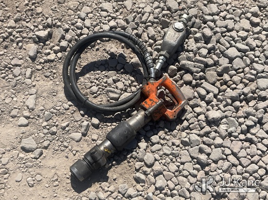 (Dixon, CA) Pneumatic Paving Breaker (Condition Unknown ) NOTE: This unit is being sold AS IS/WHERE 
