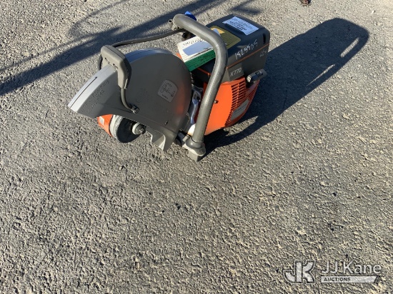 (Dixon, CA) 2023 Husqvarna K770 CONCRETE CUTOFF SAW 14IN HAND HELD GAS (Cranks Cranks, Does Not Star