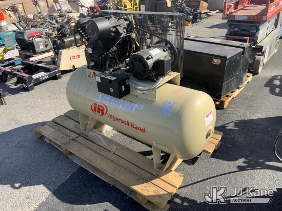 (Dixon, CA) Ingersoll Rand 120gal Air Compressor (Used) NOTE: This unit is being sold AS IS/WHERE IS
