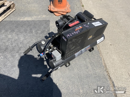 (Dixon, CA) Mi-T-M Electric Portable Air Compressor S/N 97022599 (Conditions Unknown)(Used) NOTE: Th
