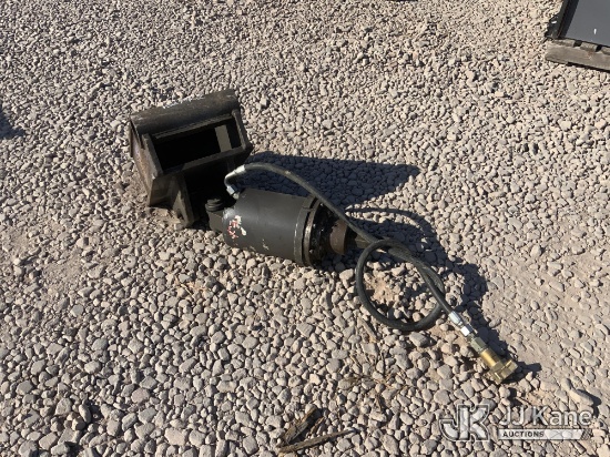 (Dixon, CA) 2017 Backhoe Auger Attachment (Used) NOTE: This unit is being sold AS IS/WHERE IS via Ti