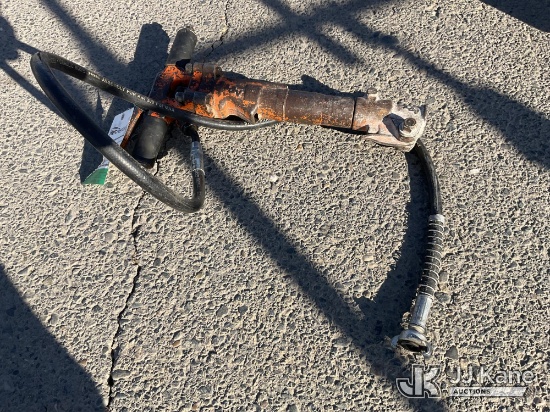 (Dixon, CA) Hydraulic Jackhammer (Used) (Conditions Unknown) NOTE: This unit is being sold AS IS/WHE