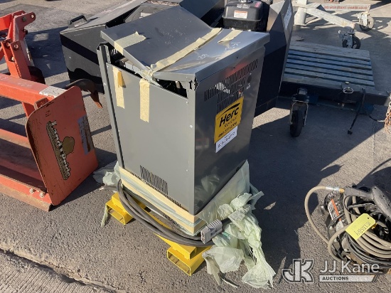(Dixon, CA) 2022 Toyota EHIMV80M200 Forklift Battery Charger Conditions Unknown)(Top Panel Damaged