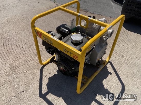 (Dixon, CA) Wacker Neuson PT2 Trash Pump (Conditions Unknown ) NOTE: This unit is being sold AS IS/W