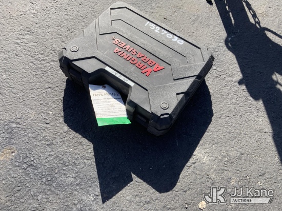 (Dixon, CA) Virginia Abrasives Core Drill (Used) NOTE: This unit is being sold AS IS/WHERE IS via Ti