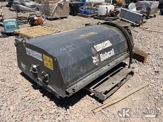(Dixon, CA) Bobcat Sweeper Attachment (Used) NOTE: This unit is being sold AS IS/WHERE IS via Timed 