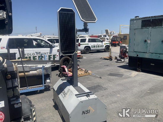 (Dixon, CA) National Signal Light Tower (Conditions Unknown) NOTE: This unit is being sold AS IS/WHE