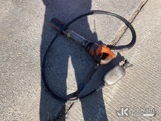 (Dixon, CA) Hydraulic Chipping Hammer (Used) NOTE: This unit is being sold AS IS/WHERE IS via Timed 