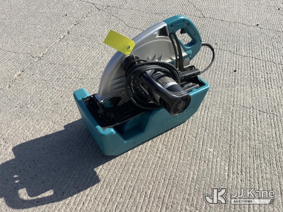 (Dixon, CA) Makita 16in Circular Saw (Used) NOTE: This unit is being sold AS IS/WHERE IS via Timed A