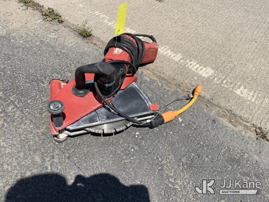 (Dixon, CA) 2018 Hilti DCH 300 Wet/Dry Electric Cutter (Used) NOTE: This unit is being sold AS IS/WH
