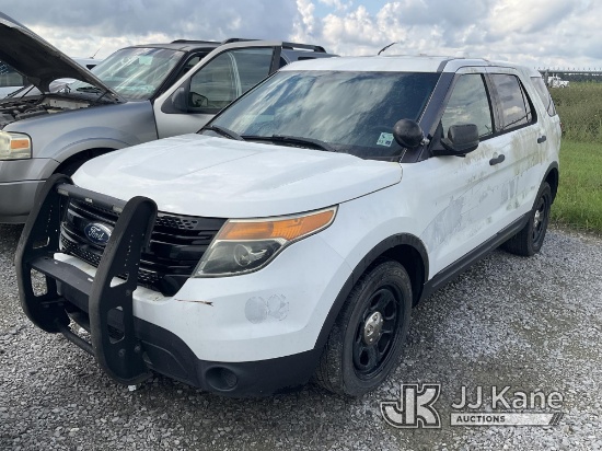 (Vacherie, LA) 2015 Ford Explorer AWD Police Interceptor 4-Door Sport Utility Vehicle Not Running, C