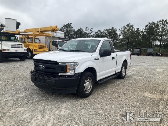 (Villa Rica, GA) 2020 Ford F150 Pickup Truck, (GA Power Unit) Runs & Moves) (Radio Removed, Missing 