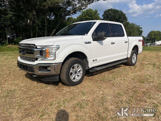 (Decherd, TN) 2019 Ford F150 4x4 Crew-Cab Pickup Truck Runs & Moves