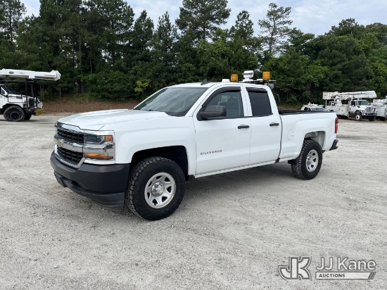 (Chester, VA) 2018 Chevrolet Silverado 1500 4x4 Extended-Cab Pickup Truck Runs & Moves