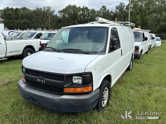 (Tampa, FL) 2012 Chevrolet Express G2500 Cargo Van Not Running, Condition Unknown, Paint & Body Dama