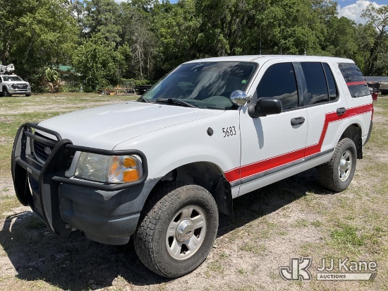 (Ocala, FL) 2005 Ford Explorer 4-Door Sport Utility Vehicle Runs & Moves) (Jump To Start, Engine Noi