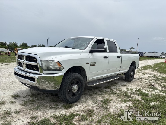 (Westlake, FL) 2017 RAM 2500 4x4 Crew-Cab Pickup Truck Runs & Moves) (Check Engine Light On, Overhea