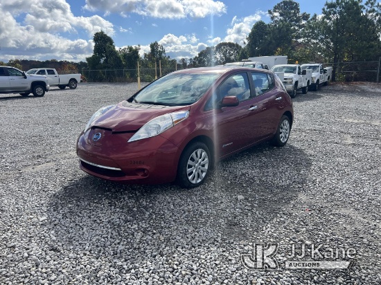 (Villa Rica, GA) 2015 Nissan LEAF 4-Door Hatch Back Not Running, Condition Unknown) (Fob Not Recogni