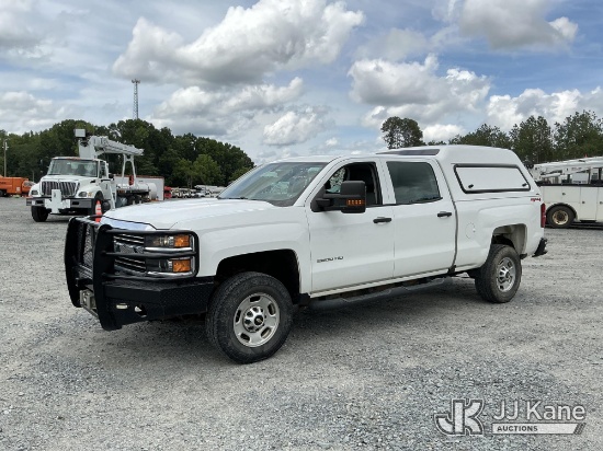 (China Grove, NC) 2018 Chevrolet Silverado 2500HD 4x4 Crew-Cab Pickup Truck Duke Unit) (Runs & Moves