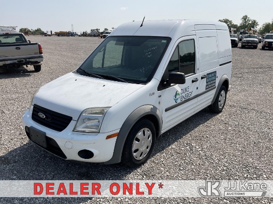 (Verona, KY) 2013 Ford Transit Connect Cargo Van, (Duke Unit) DEALER ONLY-TITLE ISSUE FOR NON DEALER