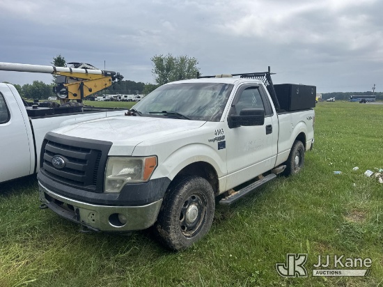 (Wakefield, VA) 2012 Ford F150 4x4 Pickup Truck Runs) (Trans Issues, Does Not Move, Check Engine Lig
