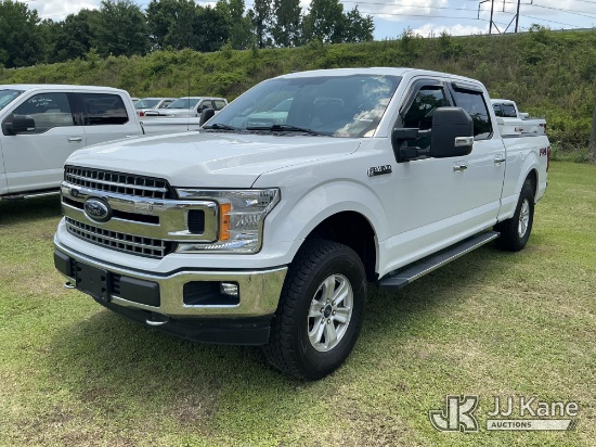 (Florence, SC) 2018 Ford F150 4x4 Crew-Cab Pickup Truck Runs & Moves