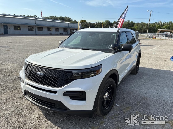 (Tampa, FL) 2020 Ford Explorer AWD Police Interceptor 4-Door Sport Utility Vehicle, Former Police Ve
