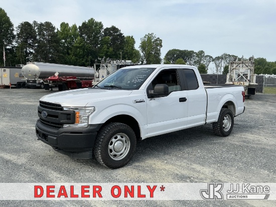(China Grove, NC) 2019 Ford F150 4x4 Extended-Cab Pickup Truck Runs & Moves) (Check Engine Light On,