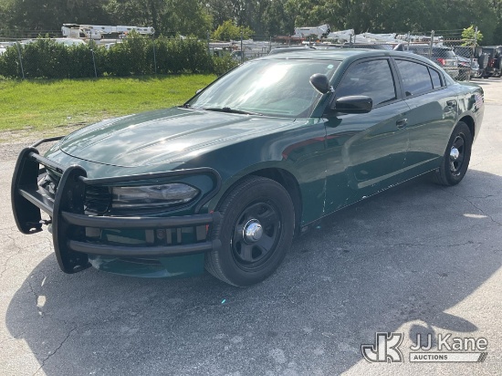 (Ocala, FL) 2019 Dodge Charger Police Package 4-Door Sedan Runs & Moves) (Minor Body And Paint Damag