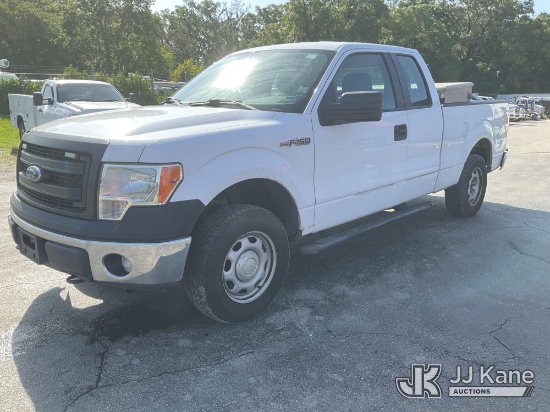 (Ocala, FL) 2014 Ford F-150 Extended-Cab Pickup Truck Runs & Moves) (Mileage 151119, Minor 
Body An