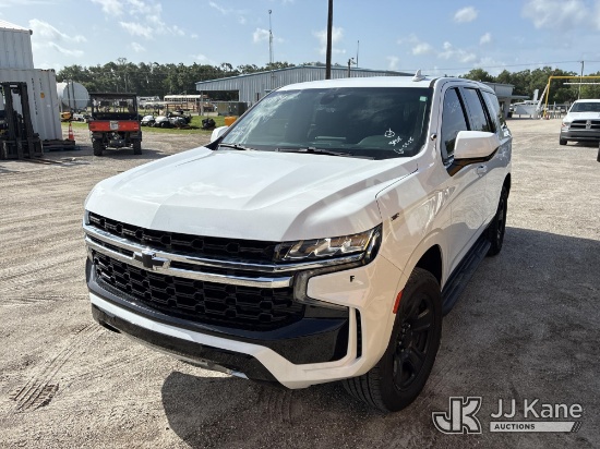 (Thonotosassa, FL) 2022 Chevrolet Tahoe 4-Door Sport Utility Vehicle, Former Police Vehicle Hillsbor