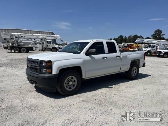(Chester, VA) 2014 Chevrolet Silverado 1500 4x4 Extended-Cab Pickup Truck Runs & Moves