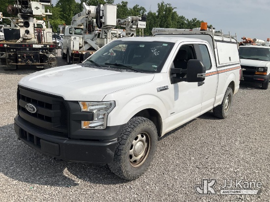 (Verona, KY) 2017 Ford F150 4x4 Extended-Cab Pickup Truck Runs & Moves) (Check Engine Light On, Body