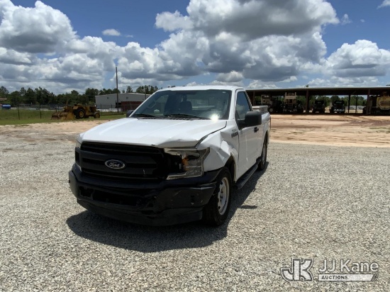 (Blackshear, GA) 2018 Ford F150 Pickup Truck, (GA Power Unit) Wrecked) (Runs & Moves