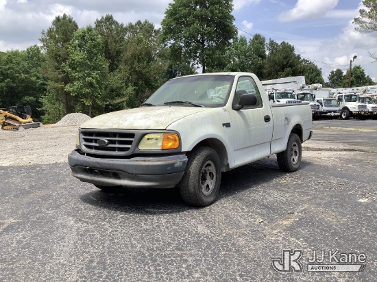 (Graysville, AL) 2004 Ford F150 Pickup Truck Runs & Moves) (Jump To Start, Will Not Stay Running, Ru