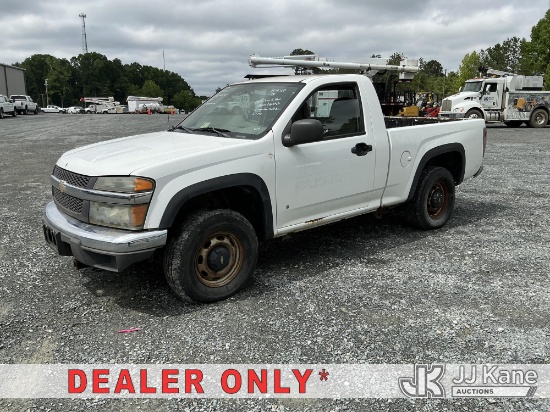 (China Grove, NC) 2006 Chevrolet Colorado 4x4 Pickup Truck Runs & Moves) (Jump To Start, Brake Light