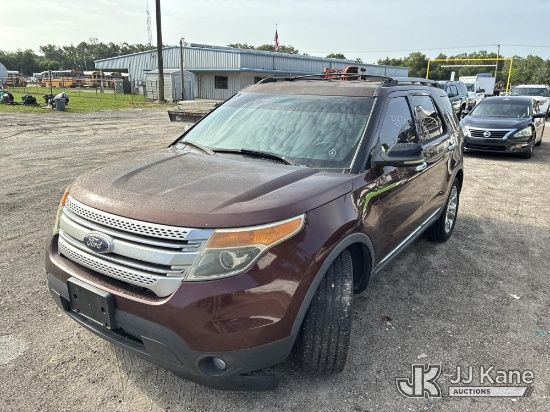 (Thonotosassa, FL) 2012 Ford Explorer XLT 4-Door Sport Utility Vehicle Runs & Moves) (Check Engine L