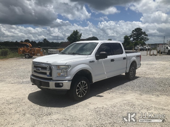 (Villa Rica, GA) 2016 Ford F150 4x4 Crew-Cab Pickup Truck Runs & Moves) (Jump To Start, Check Engine