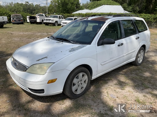 (Ocala, FL) 2006 Ford Focus Wagon 4-Door Station Wagon Runs & Moves) (Jump To Start, ABS Light On, B