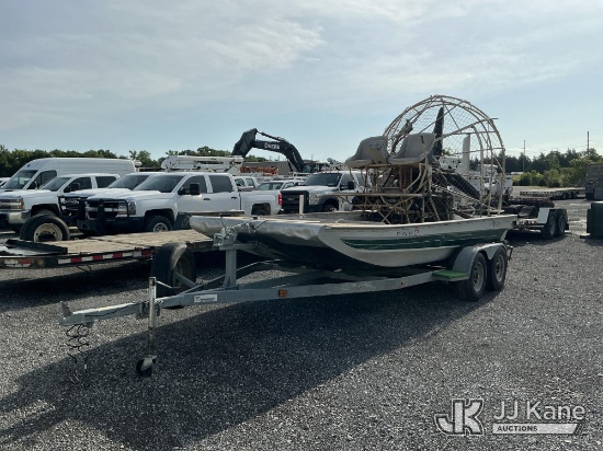 (Moncks Corner, SC) 2003 Diamondback 16ft Fan Boat, Selling With Trailer C5146 (item ID 1525885)(Equ