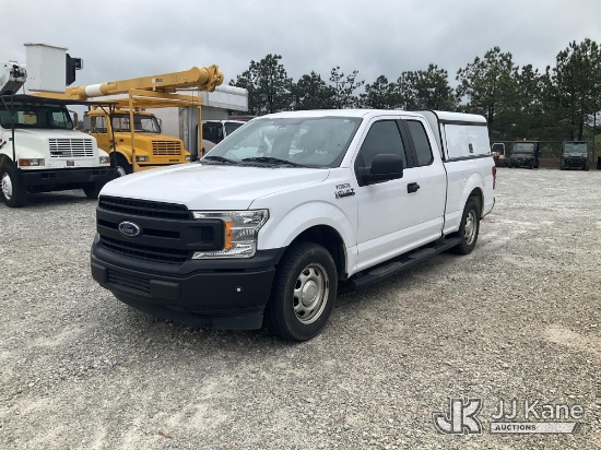 (Villa Rica, GA) 2018 Ford F150 Extended-Cab Pickup Truck, (GA Power Unit) Runs & Moves) (Body/Paint