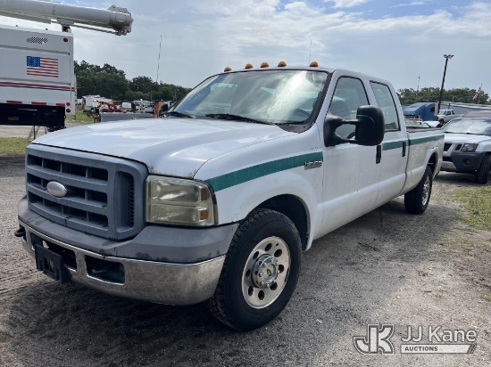 (Thonotosassa, FL) 2005 Ford F250 Crew-Cab Pickup Truck, Sumter County Unit, Former Police Vehicle R