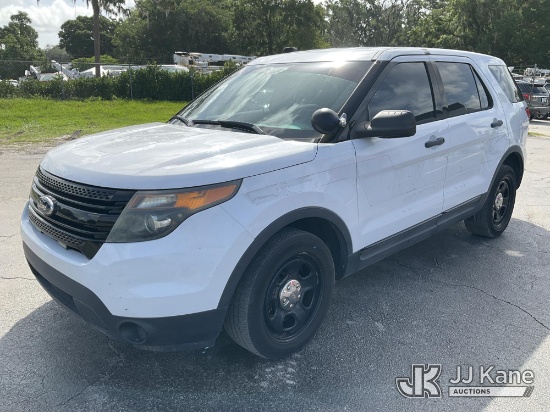 (Ocala, FL) 2015 Ford Explorer AWD Police Interceptor 4-Door Sport Utility Vehicle Runs & Moves) (Mi