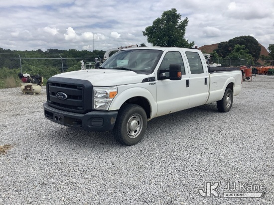 (Villa Rica, GA) 2016 Ford F250 Crew-Cab Pickup Truck, (GA Power Unit) Runs & Moves) (Body/Paint Dam