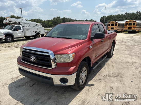 (Tampa, FL) 2011 Toyota Tundra Crew-Cab Pickup Truck Runs & Moves) (FL Residents Purchasing Titled I