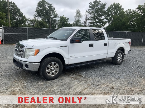 (China Grove, NC) 2014 Ford F150 4X4 Crew-Cab Pickup Truck Runs & Moves) (Moves Only In AWD, Check E