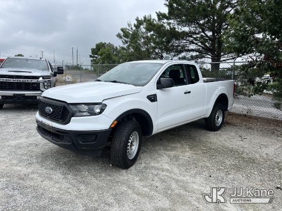 (Villa Rica, GA) 2021 Ford Ranger Extended-Cab Pickup Truck Runs) (Does Not Move, Transmission Condi