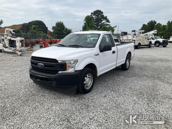 (Villa Rica, GA) 2019 Ford F150 Pickup Truck Runs & Moves) (Check Engine Light On, Battery Light On,