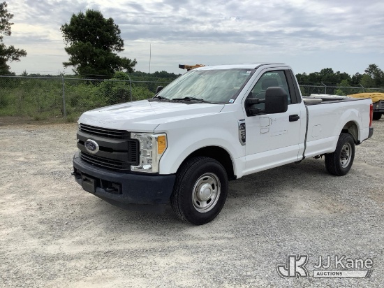 (Villa Rica, GA) 2017 Ford F250 Pickup Truck Runs & Moves) (Exhaust Leak, Check Engine Light On, Bod